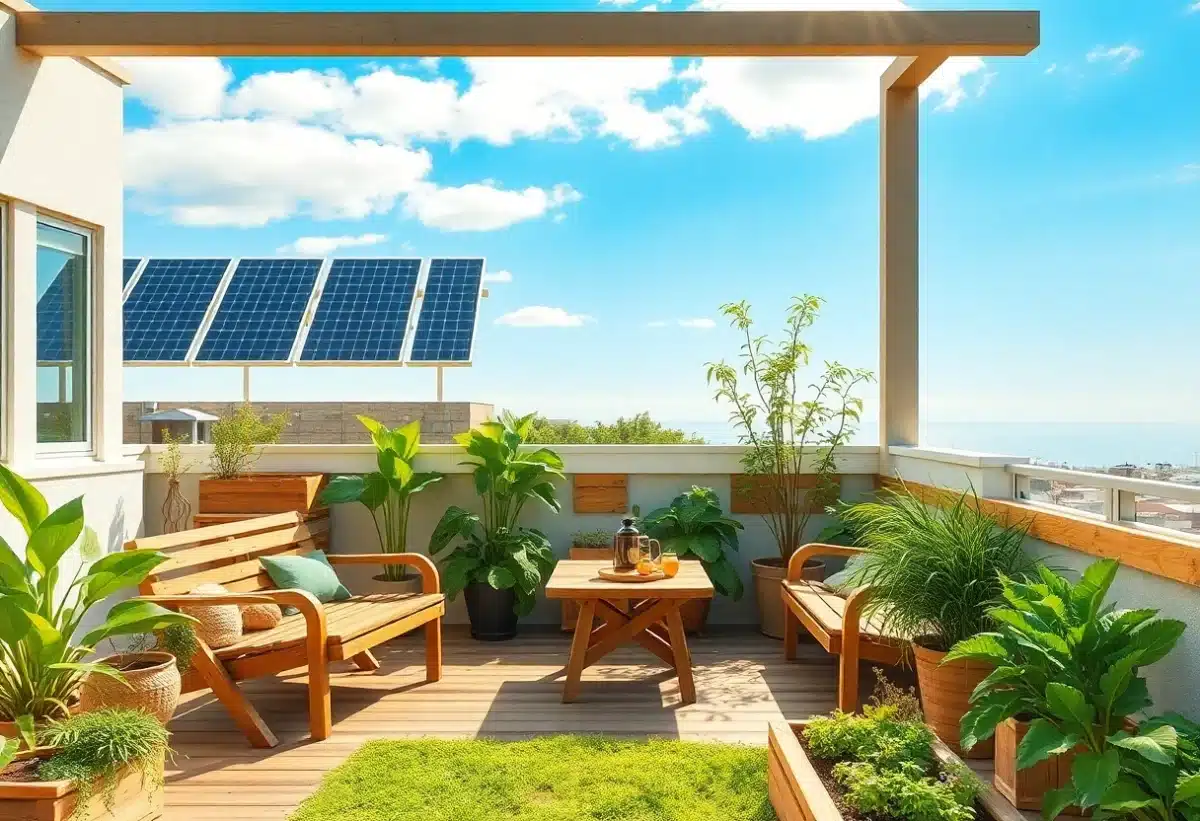 5 idées créatives pour aménager une terrasse écologique