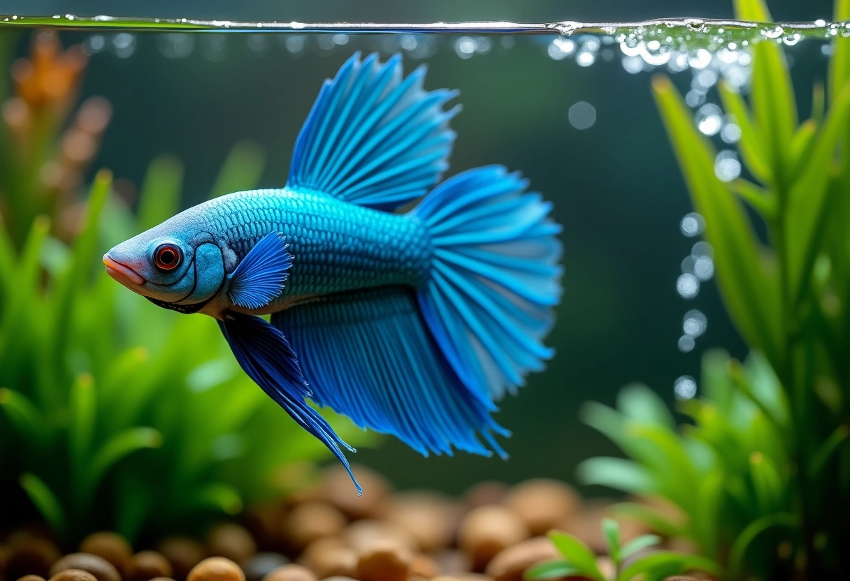 aquarium poisson combattant