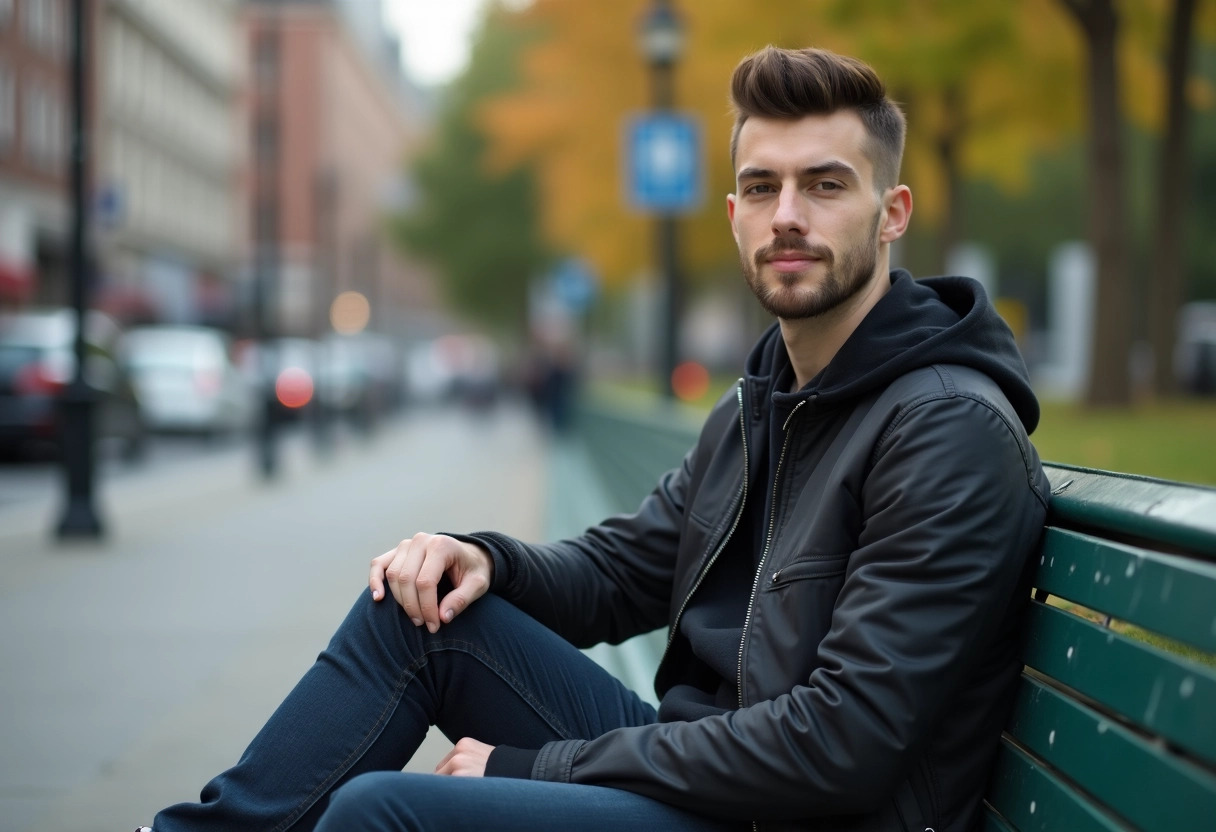 coupe de cheveux dégradée homme